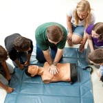 CPR training is part of a nationwide pool safety campaign.